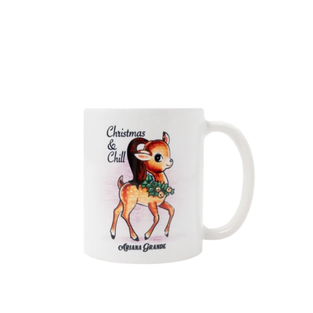 NWOT Ariana Grande Christmas And Chill Mug